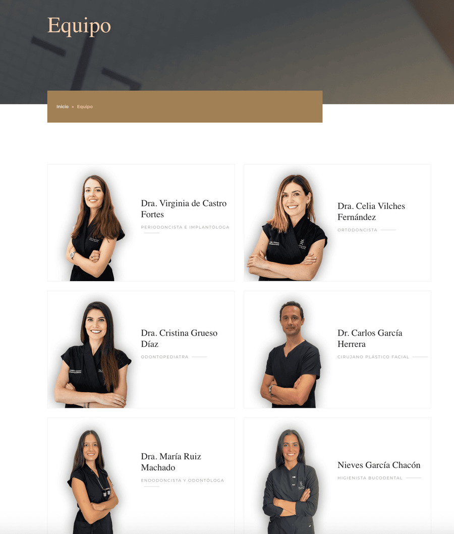 Profesionales de la clínica dental Profesionales de la clínica dental